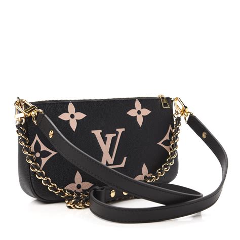 black louis vuitton pochette|louis vuitton pochette monogram.